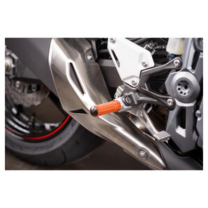 Race Fußrasten für Fahrer und Sozius Aluminium silber, schwarz oder orange MIZU Race Fußrasten für Fahrer und Sozius Aluminium silber, schwarz oder orange MIZU von MIZU