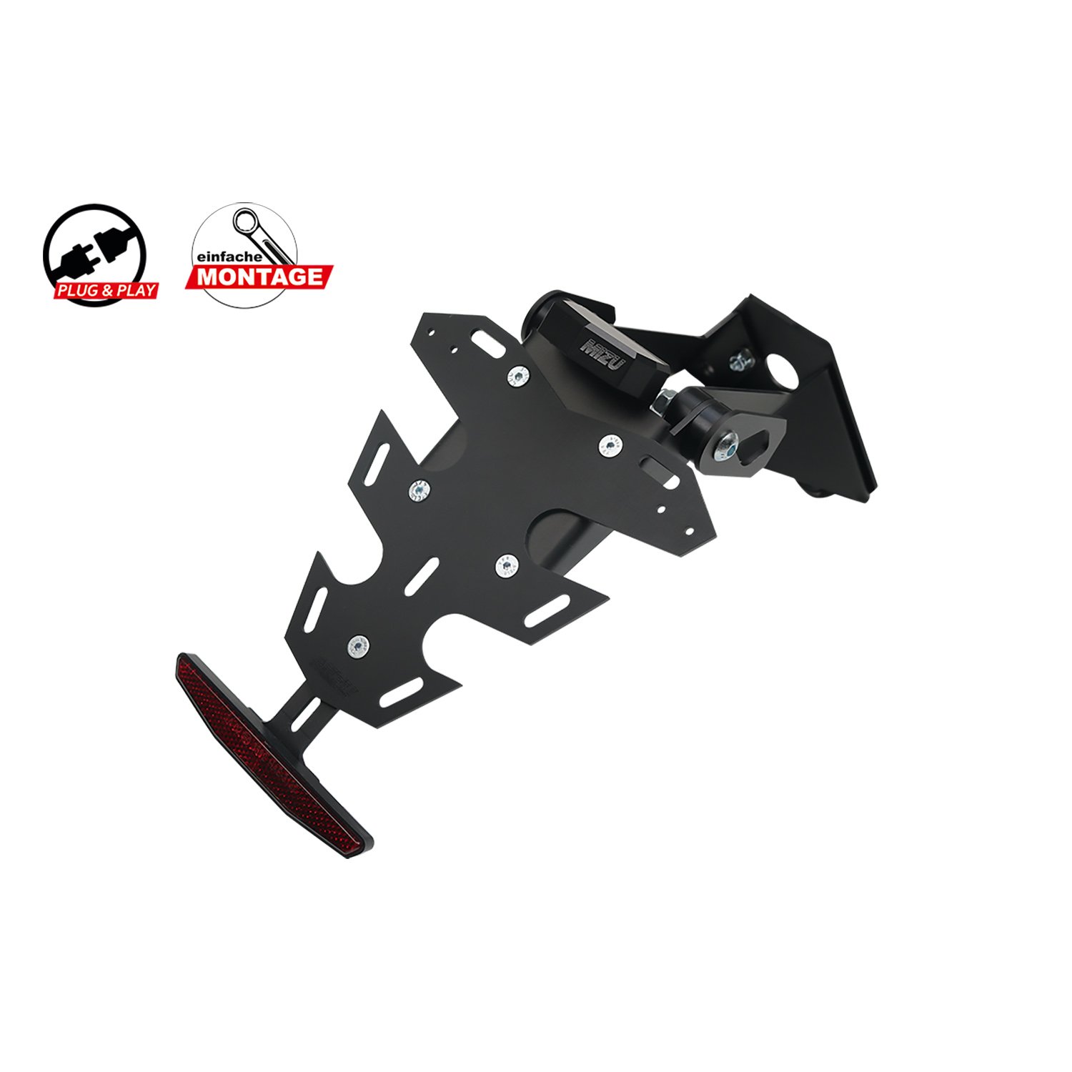 Mizu Kennzeichenhalter Plug & Play für Aprilia RS 457/660 2024- Mizu Kennzeichenhalter Plug & Play für Aprilia RS 457/660 2024- von MIZU