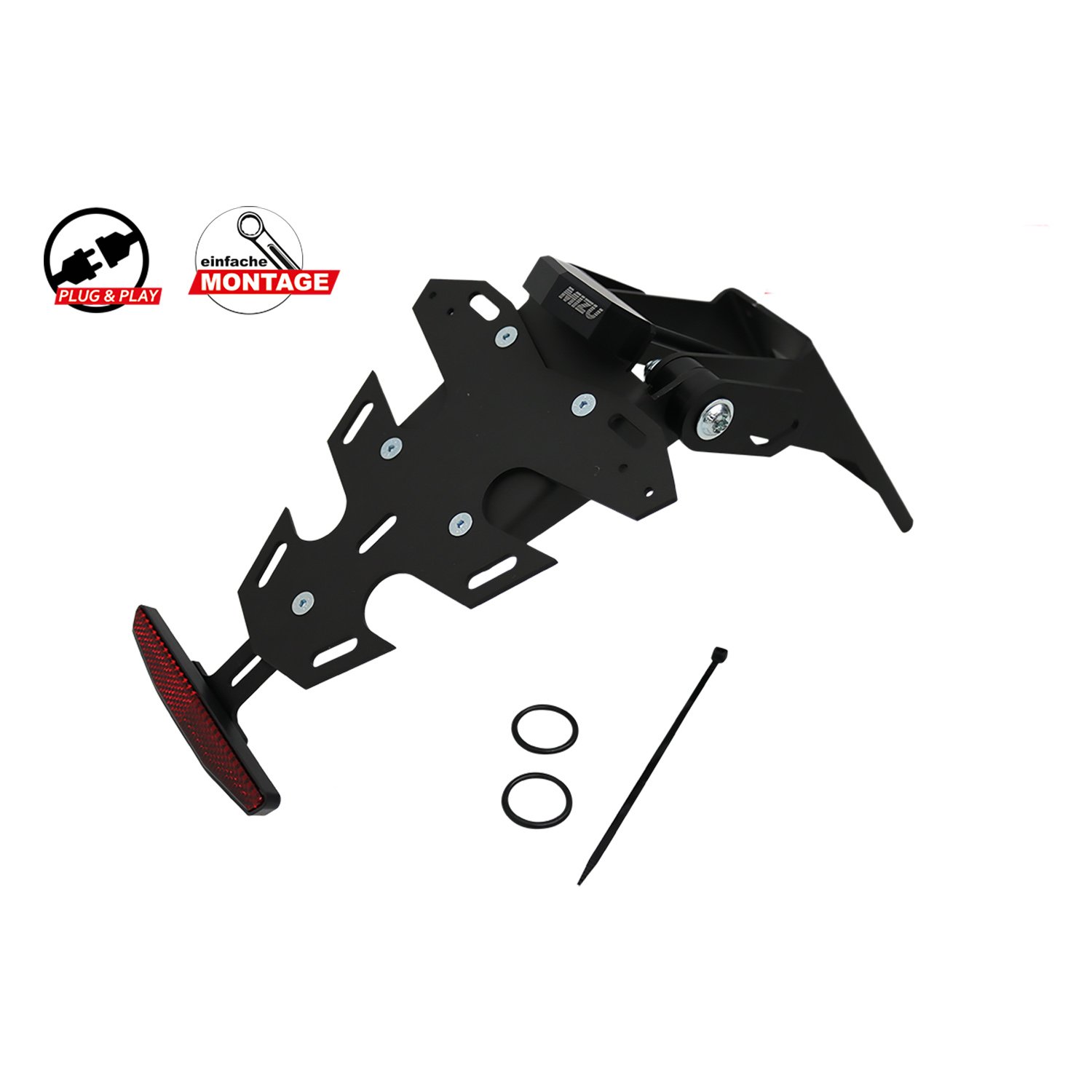 Mizu Kennzeichenhalter Plug & Play für Ducati Monster 937 2021- Mizu Kennzeichenhalter Plug & Play für Ducati Monster 937 2021- von MIZU