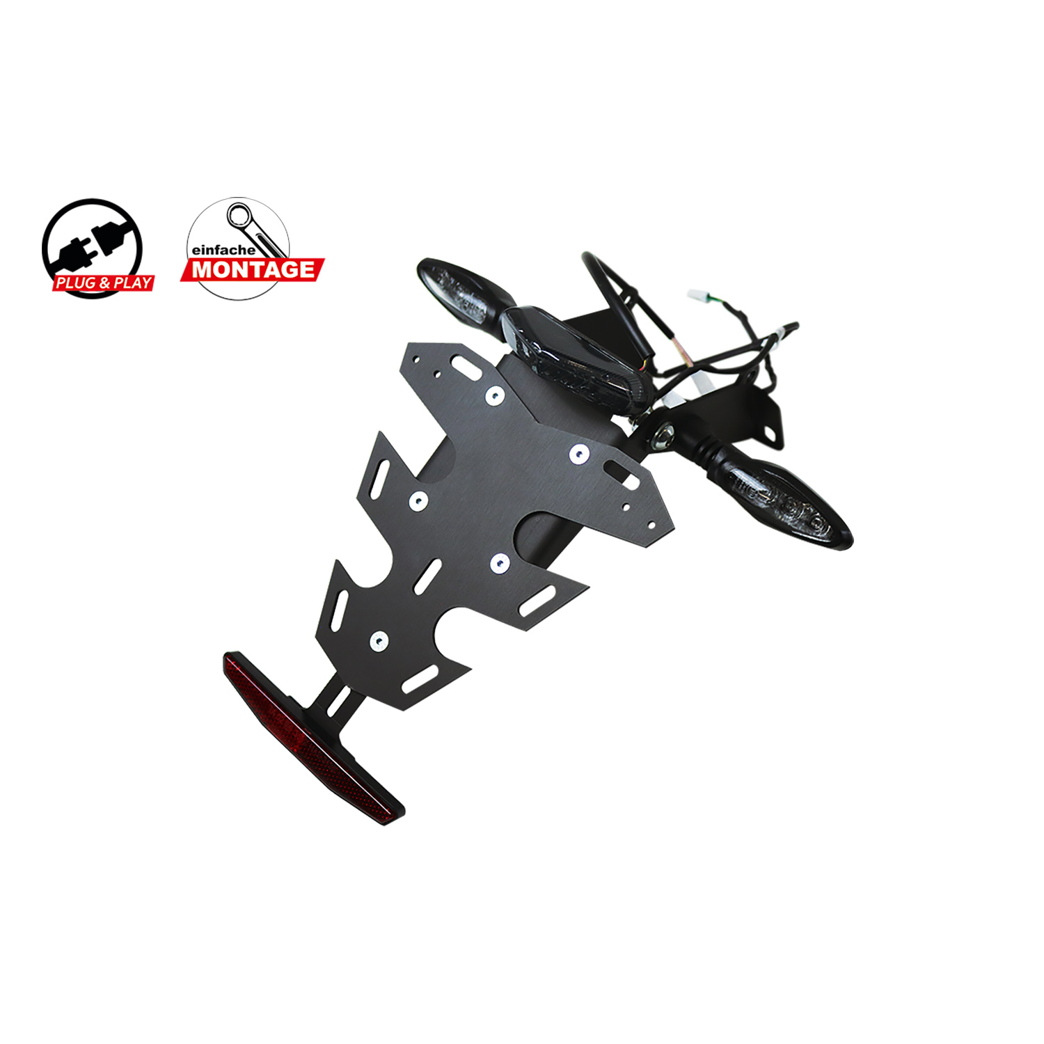 Mizu Kennzeichenhalter Plug & Play für Husqvarna 701 SM/Enduro Mizu Kennzeichenhalter Plug & Play für Husqvarna 701 SM/Enduro von MIZU