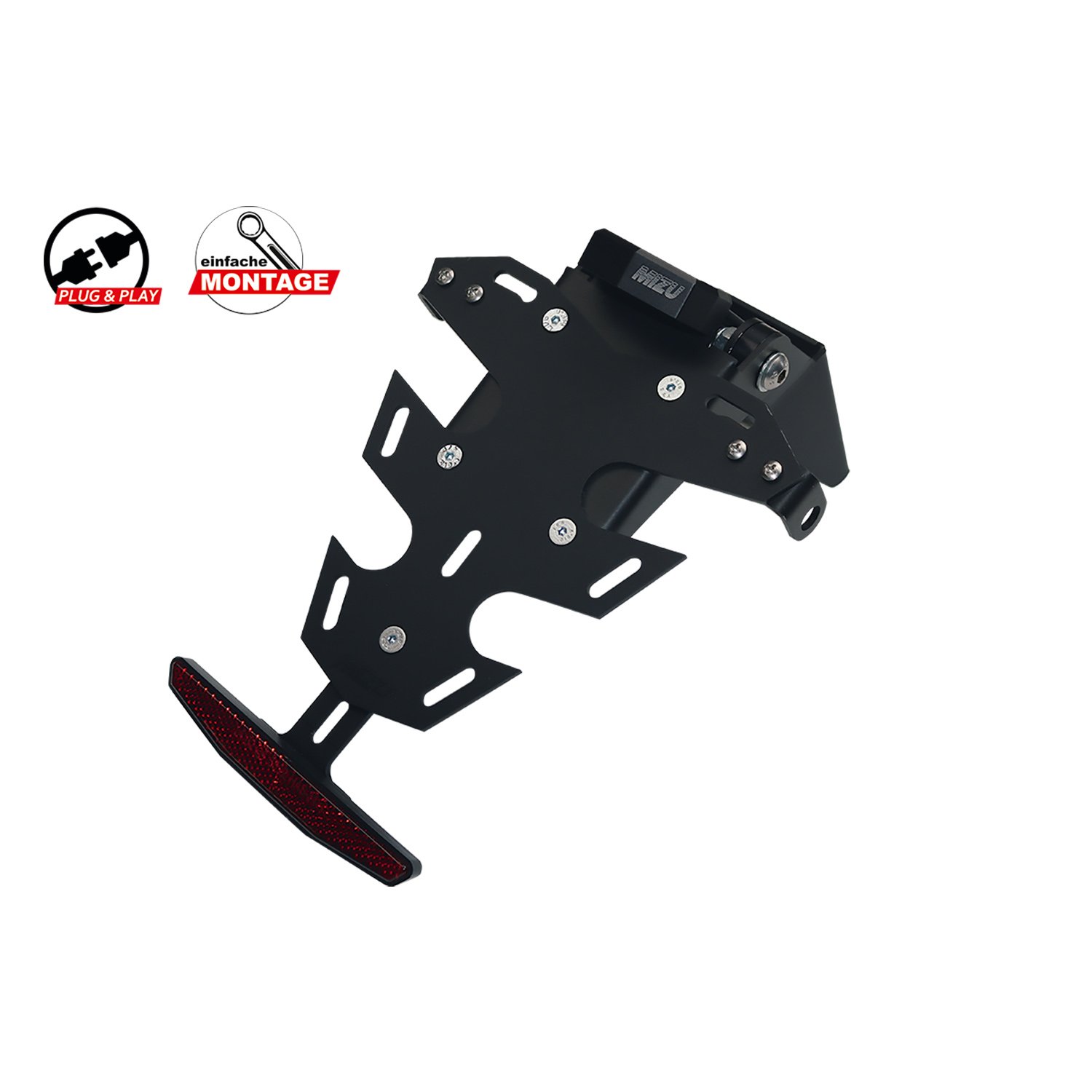 Mizu Kennzeichenhalter Plug & Play für Kawasaki Z/Ninja e-1 Mizu Kennzeichenhalter Plug & Play für Kawasaki Z/Ninja e-1 von MIZU