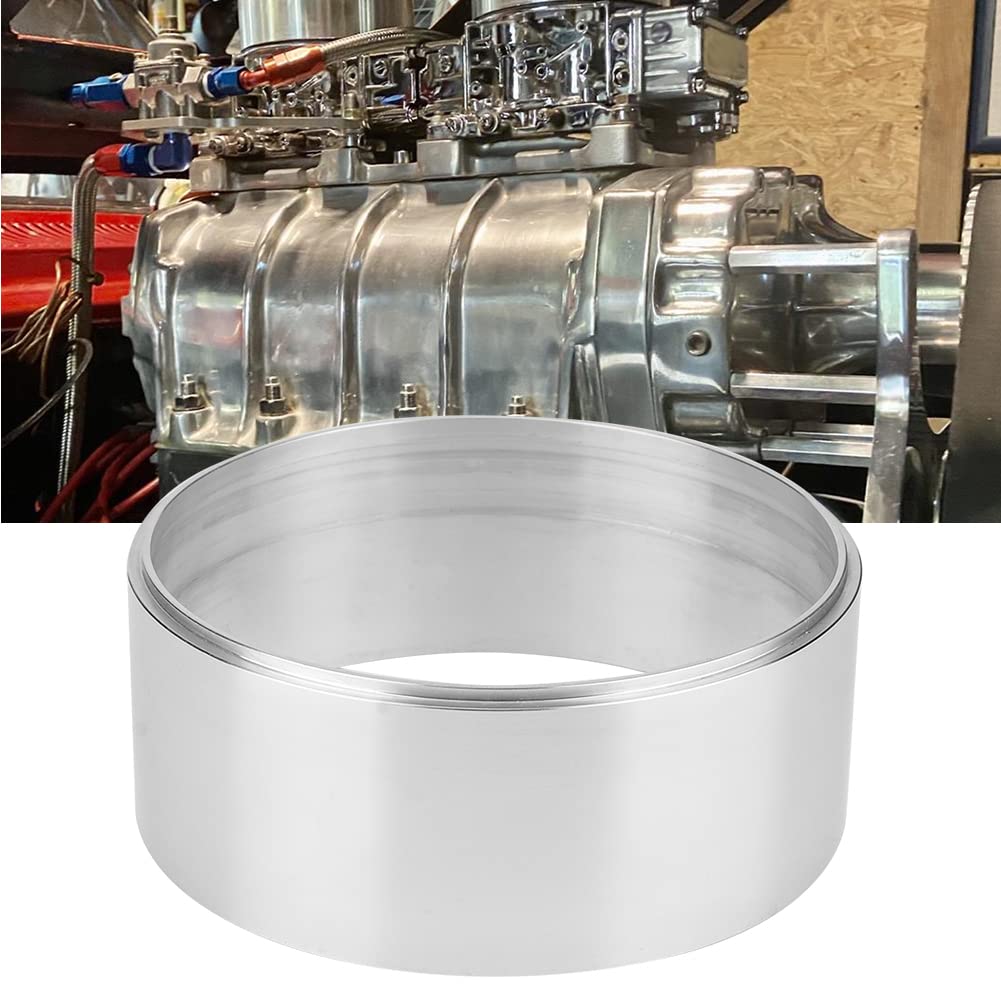 Aluminium-Luftfilter-Abstandshalter, Kompatibel mit Edelbrock mit 5 1/8 Zoll Vergaseröffnung, Auto-Luftfilter-Abstandshalter (2) von MJKO