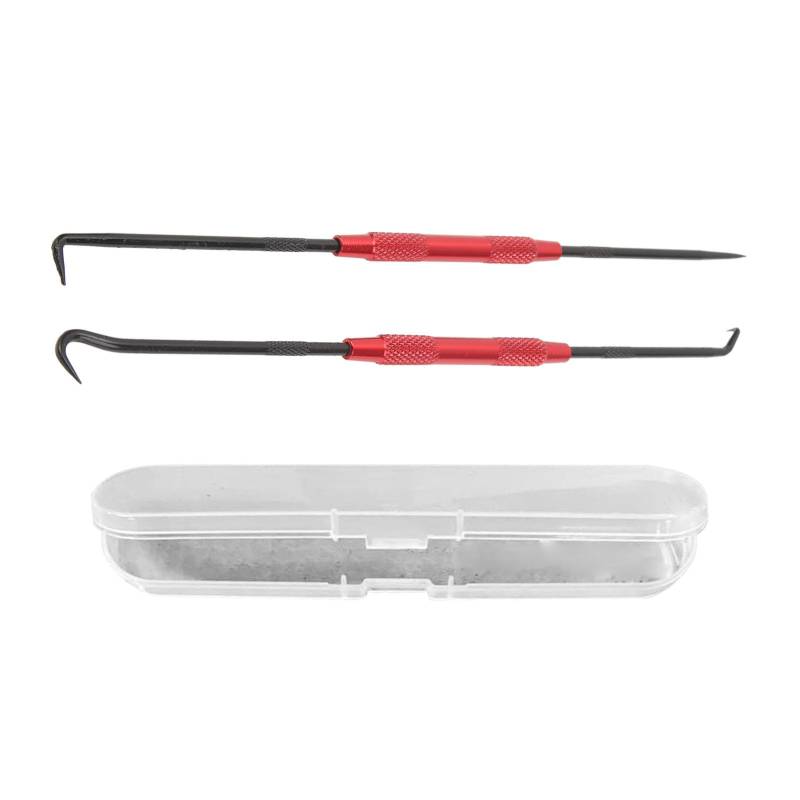 Pick-and-Haken-Set, 2 Sets O-Ring-Pick aus Kohlenstoffstahl, Leicht zu Greifen, Effizientes, Schnelles Werkzeug Zum Entfernen von Öldichtungen für Autos von MJKO
