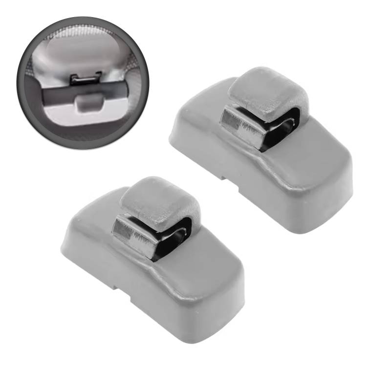 MKAREPART 3B0857561B 3B0 857 561B Sonnenblende Haken Clip Halterung Schwarz oder Grau von MKAREPART