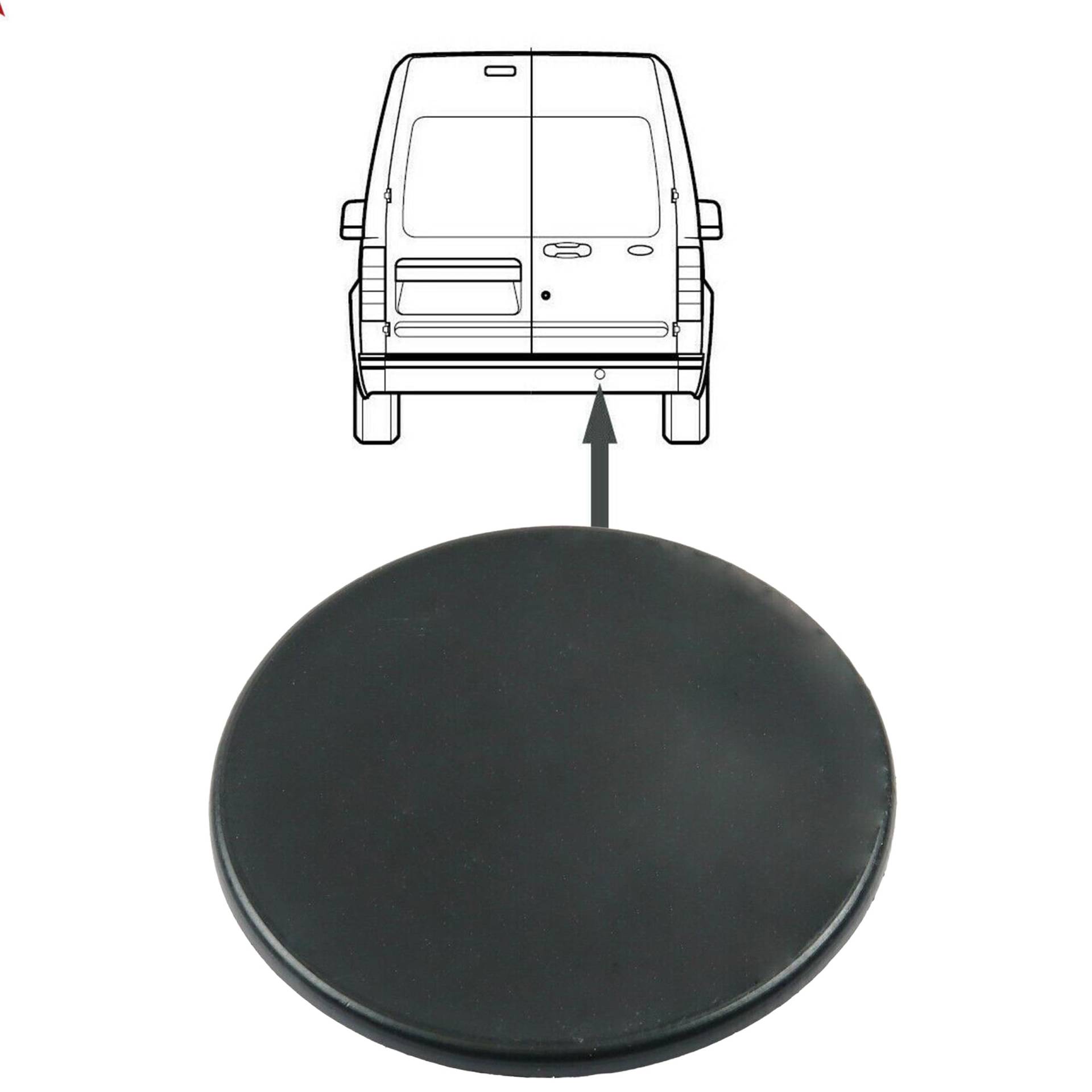 MKAREPART Abdeckkappe für hintere Stoßstange, kompatibel mit Ford Transit Connect 2002–2013 4386456 1480529 MKAREPART Abdeckkappe für hintere Stoßstange, kompatibel mit Ford Transit Connect 2002–2013 4386456 1480529 von MKAREPART