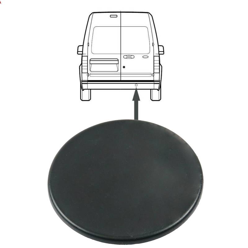 MKAREPART Abdeckkappe für hintere Stoßstange, kompatibel mit Ford Transit Connect 2002–2013 4386456 1480529 von MKAREPART