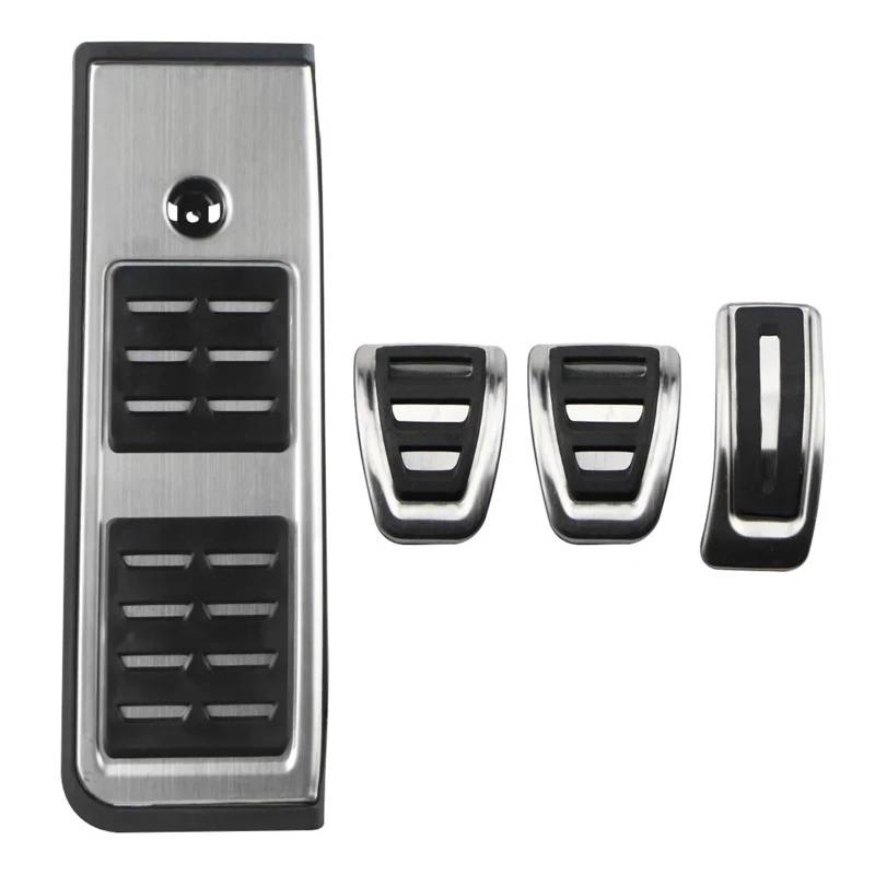 Bremspedalabdeckung Für A4 B9 Für A5 F5 2016 2017 2018 2019 2020 2021 2022 2023 Limousine Avant Sport Gas Bremse Fußstütze Pedal Abdeckung Bremse Pedalkappen Pedale(MT with Rest) von MKGKACVCPT