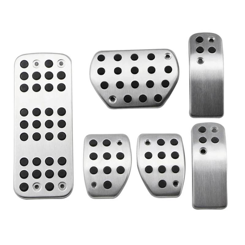 Bremspedalabdeckung Für Citroen Für C3 Für C4 DS 3 4 6 DS3 DS4 DS6 Gas Bremsbeläge Auto Pedale Bremse Pedalkappen Pedale(3Pcs at with Rest) von MKGKACVCPT