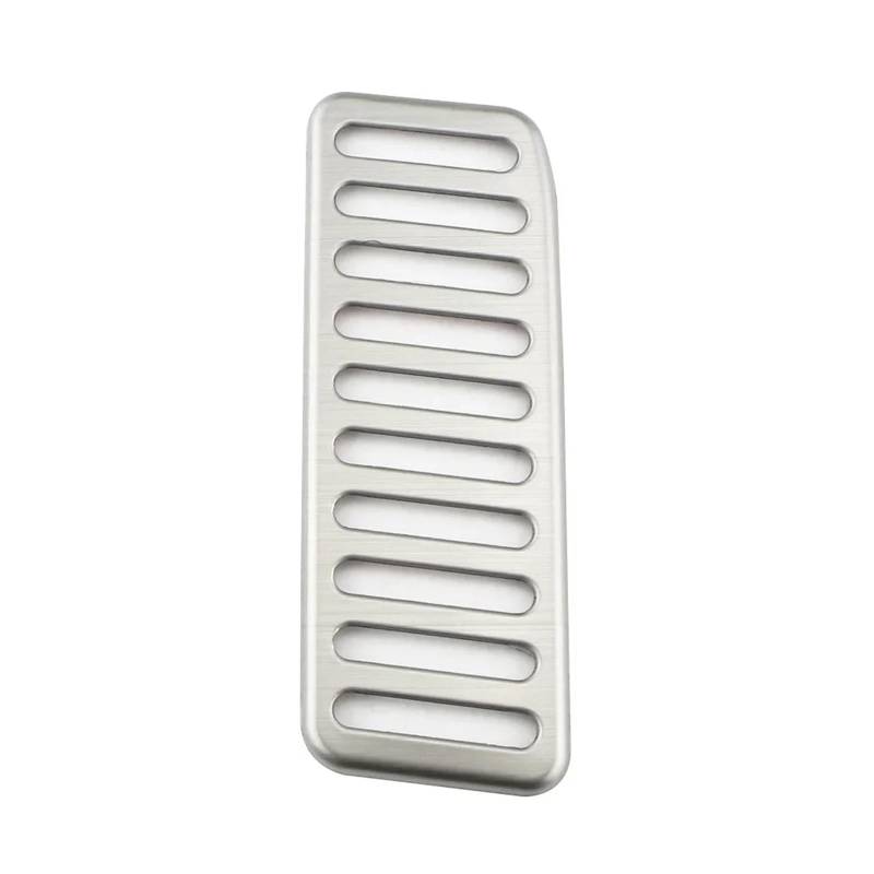 Bremspedalabdeckung Für Ford Für Mustang 2015 2016 2017 2018 2019 2020 2021 2022 Gas Accelerator Bremse Fuß Rest Pedal Abdeckung Pad Edelstahl Innen Zubehör Bremse Pedalkappen Pedale(1Pc Rest) von MKGKACVCPT