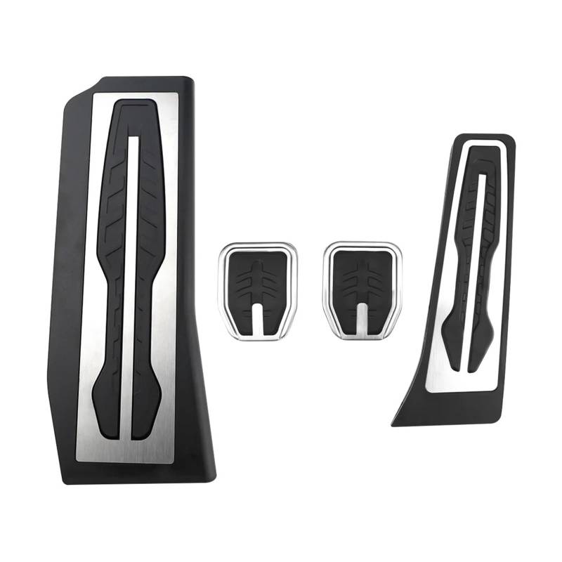 Bremspedalabdeckung Für G30 G31 Neue 5 Serie 2017 2018 2019 2020 2021 2022 2023 Fußstütze Bremse Gas Gaspedal Pad Abdeckungen Bremse Pedalkappen Pedale(MT with Rest) von MKGKACVCPT