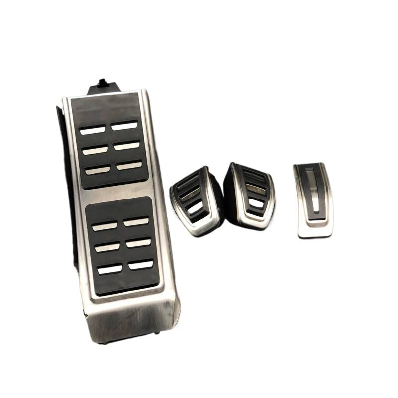 Bremspedalabdeckung Für Macan Autozubehör Kraftstoffbremse Fußstütze Pedale Bremse Pedalkappen Pedale(for at 3pcs) von MKGKACVCPT