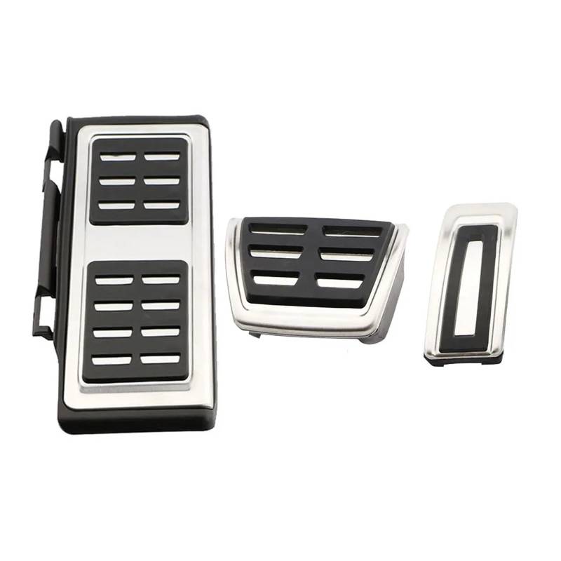 Bremspedalabdeckung Für Octavia 5E 5F Für A7 2014 2015 2016 2017 2018 2019 2020 2021 2022 2023 Edelstahl-Pedalabdeckung Bremse Pedalkappen Pedale(at with Buckle Rest) von MKGKACVCPT
