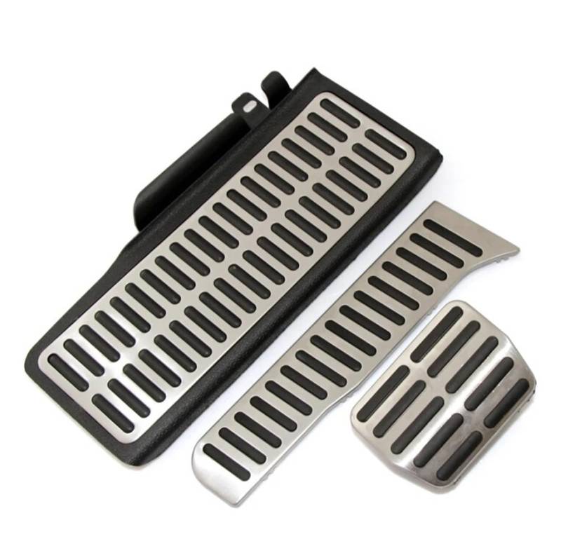 Bremspedalabdeckung Für Passat B6 B7 2005 2006 2007 2008 2009 2010 Autopedal Bremse Pedalkappen Pedale(Style 2 at 3pcs) von MKGKACVCPT