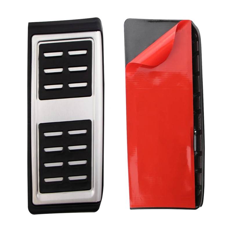 Bremspedalabdeckung Für Passat B8 Edelstahl Pedal Abdeckung Bremse Pedalkappen Pedale(Sticker Rest Pedal) von MKGKACVCPT
