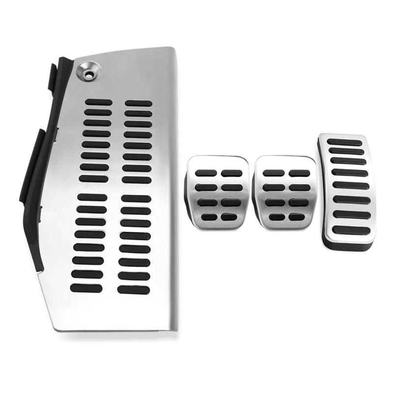 Bremspedalabdeckung Für SEAT Leon 1m Toledo 1L Für LHD at MT Pedal Pad Auto Pedale Bremse Pedalkappen Pedale(MT with Rest Style A) von MKGKACVCPT