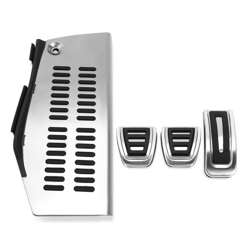 Bremspedalabdeckung Für SEAT Leon 1m Toledo 1L Für LHD at MT Pedal Pad Auto Pedale Bremse Pedalkappen Pedale(MT with Rest Style B) von MKGKACVCPT