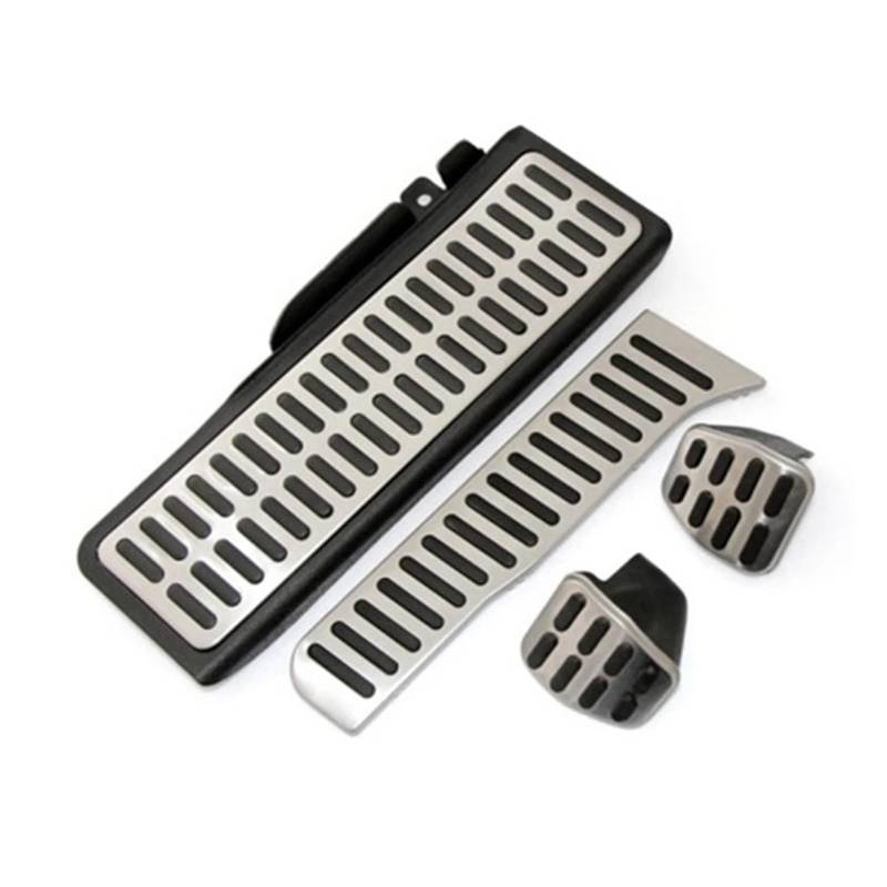 Bremspedalabdeckung Für Scirocco CC Für Vento Kaninchen 2003 2004 2005 2006 2007 2008 2009 2010 2011 2012 2013 Auto Pedal Bremse Pedalkappen Pedale(Style 1 MT 4pcs) von MKGKACVCPT