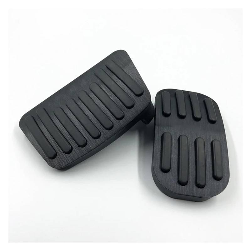 Bremspedalabdeckung Für Toyota Für Corolla E210 2019 2020 2021 2022 2023 2024 Aluminium Auto Kraftstoff Accelerator Gas Bremse Rest Fuß Pedale Abdeckung Pads Bremse Pedalkappen Pedale(at 2pcs Black) von MKGKACVCPT