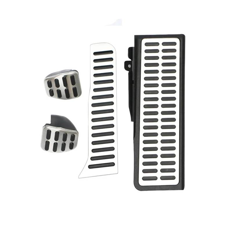 Bremspedalabdeckung Für VW Für Golf 5 6 MK5 MK6 LHD 2003 2004 2005 2006 2007 2008 2009 2010 2011 2012 2013 Gas Bremse Rest Pedal Bremse Pedalkappen Pedale(MT with Rest) von MKGKACVCPT