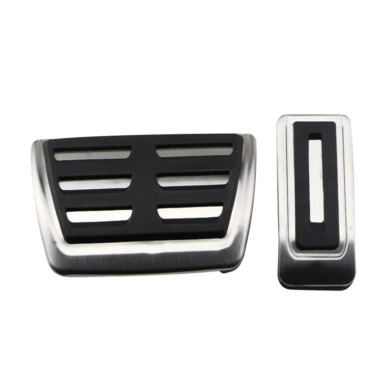 Bremspedalabdeckung Für VW Multivan T5 T6 Caravelle T6 Edelstahl Auto Pedale Accelerator Gas Fuß Bremse Bremse Pedalkappen Pedale(2Pcs at) von MKGKACVCPT