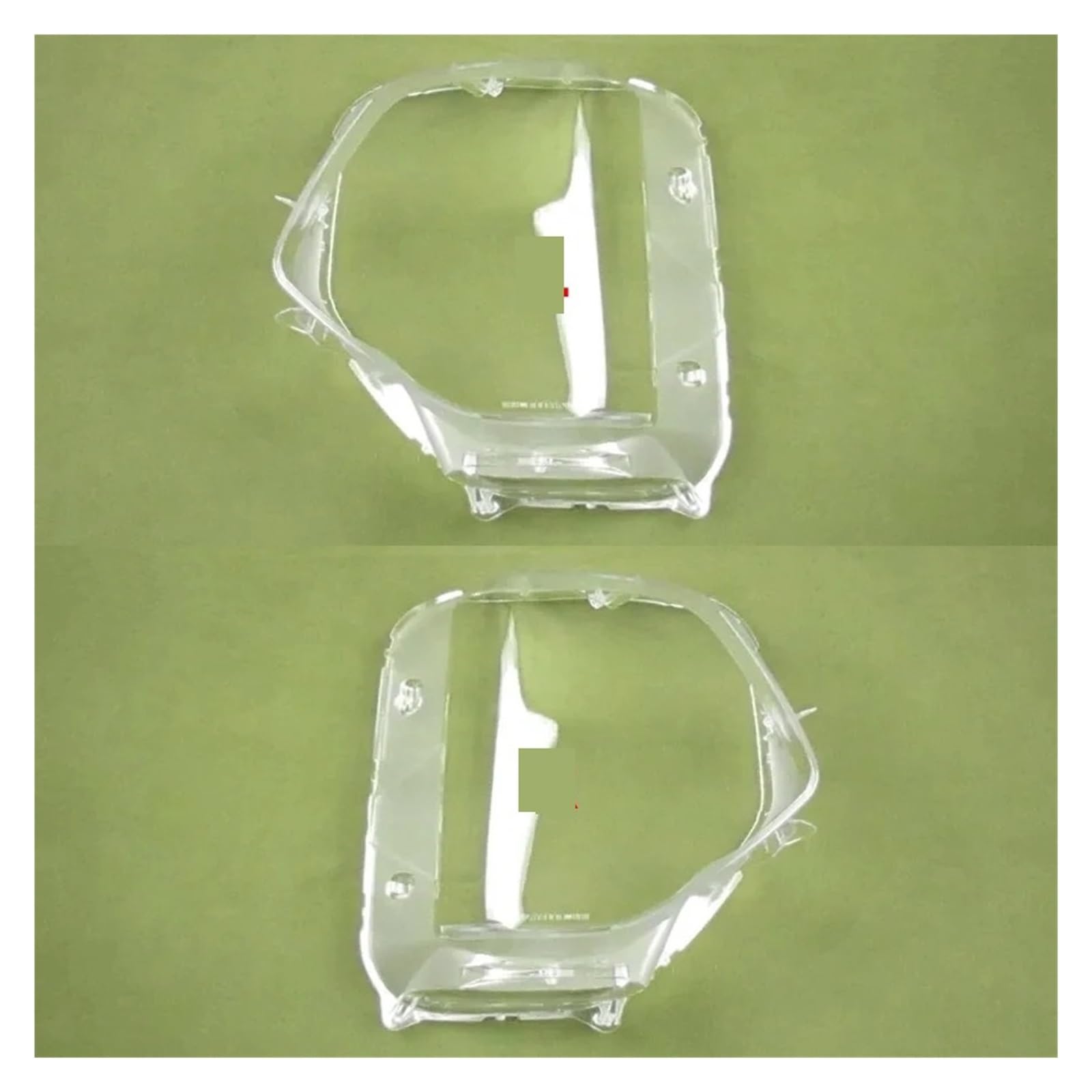 Lichtscheibe Linsenkappen Für Hyundai Für Santa Für Fe 2019 2020 Scheinwerferlinsenabdeckung Transparenter Lampenschirm Scheinwerferschale Autoersatzteile(2PCS Left and Right) von MKGKACVCPT