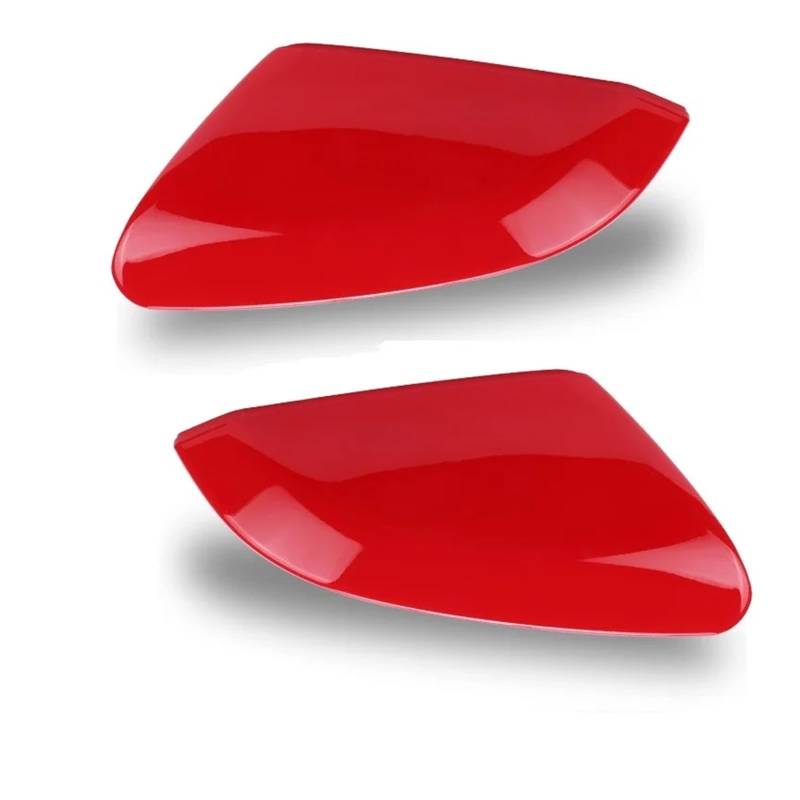 Seitenspiegelabdeckungen Für Civic 10th 2016 2017 2018 2019 2020 2021 Links Rechts Seite Rückspiegel Kappe Abdeckung Ersatz-Rückspiegelabdeckungen(1 Pair Red) von MKGKACVCPT