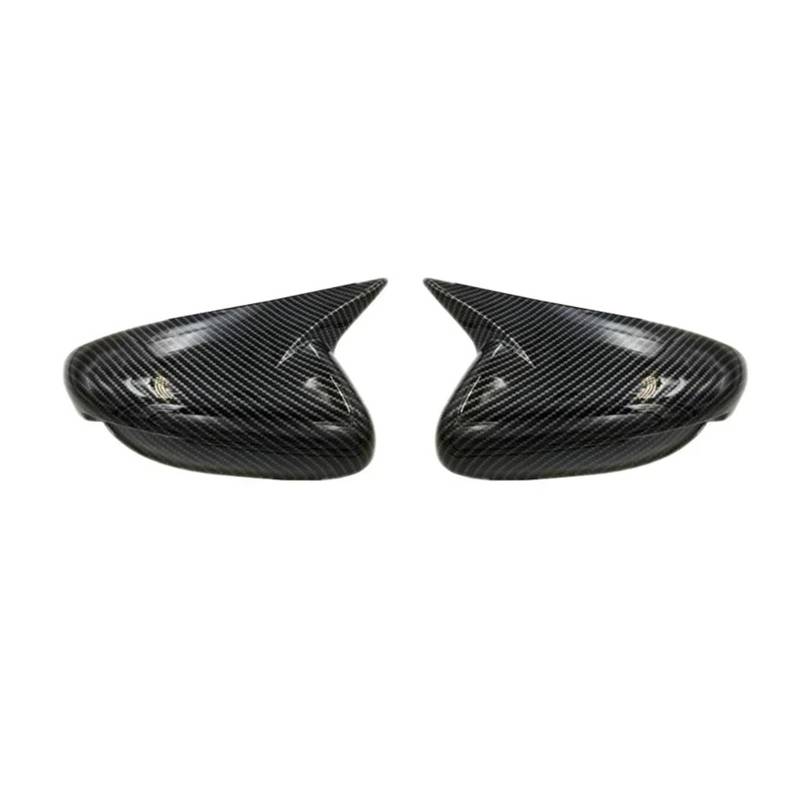 Seitenspiegelabdeckungen Für KIA K3 Für Cerato Für Forte Ceed 2 2013-2018 Auto Rückspiegel Seitenspiegel Abdeckung Flügelkappe Außentür Gehäuse Shell Trim Aufkleber Ersatz-Rückspiegelabdeckungen(No Li von MKGKACVCPT