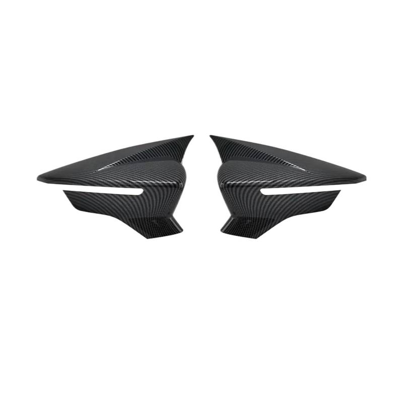 Seitenspiegelabdeckungen Für Seat Für Leon Für Lion 5F III Für Ibiza 6F V KJ1 Für Arona KJ7 Carbon Fiber Türflügel Seitenspiegel Abdeckkappen Shell Case Ersatz-Rückspiegelabdeckungen(Carbon Fiber) von MKGKACVCPT