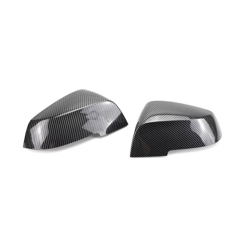 Seitenspiegelabdeckungen Für Serie 1 2 3 4 F20 F21 F22 F30 F32 F36 Für X1 Auto Ersatz Rückspiegel Seitenspiegel Abdeckung Flügelkappe Außentürgehäuse Verkleidung Ersatz-Rückspiegelabdeckungen(Carbon) von MKGKACVCPT