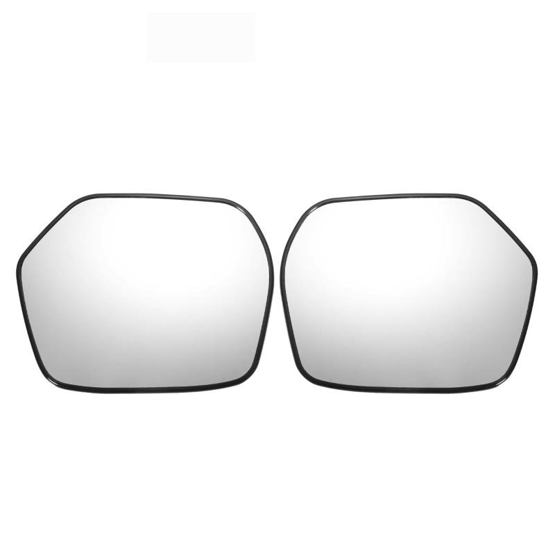 Außenspiegelglas Kompatibel Mit CR-V 2007 2008 2009 2010 2011 Auto Links Rechts Außenspiegelglas Mit Trägerplatte, Beheiztes Rückspiegelglas 76203SWA305(White,1 Pair) von MKKDYC