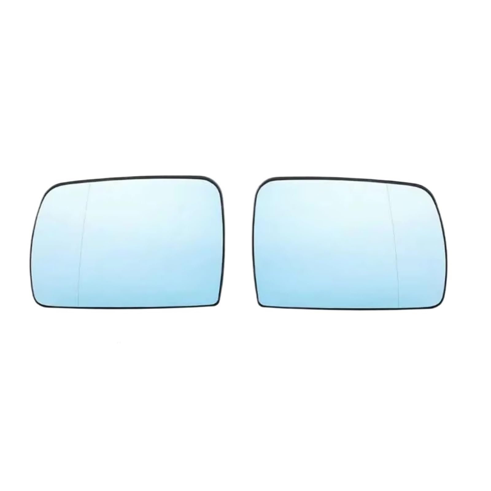 Außenspiegelglas Kompatibel Mit Für E53 X5 1999-2006 Auto Links Rechts Seite Beheizte Rückspiegel Glas Linsen Reflektierende Glas Linse 51168408810 51168408797(Blue,1 Pair) von MKKDYC