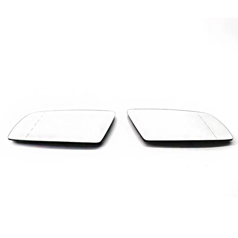 Außenspiegelglas Kompatibel Mit Für E60 520d 520i 523li 525li 530li 2004 2005 2006 2007 Autoseite Beheizter Rückspiegel Glaslinse 51167065081 51167065082(White) von MKKDYC