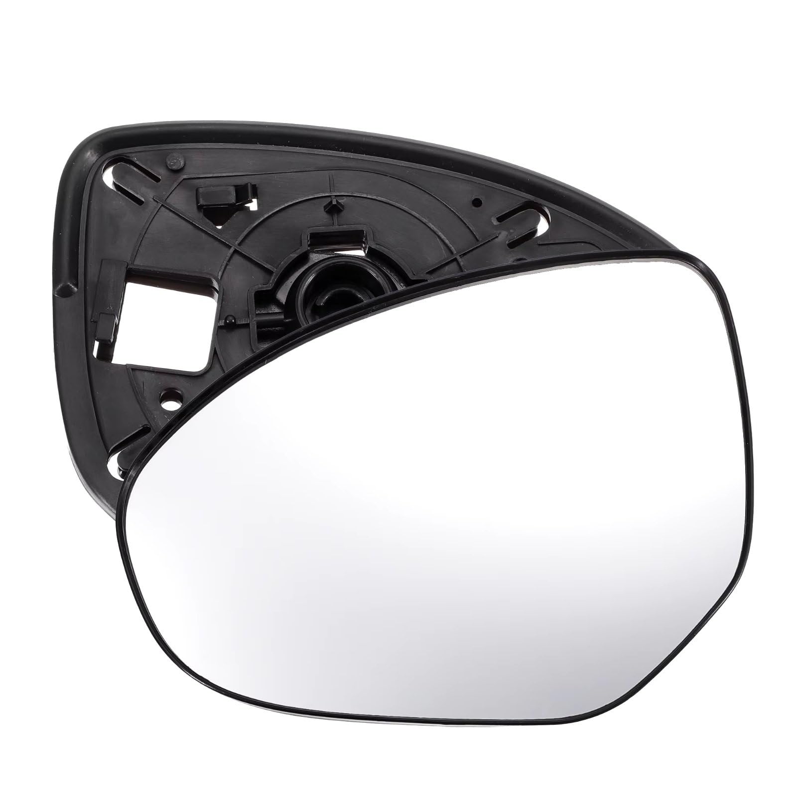 Außenspiegelglas Kompatibel Mit Mazda 2 3 2010 2011 2012 2013 2014 Ersatz des Linken Und Rechten Rückspiegelglases Mit Trägerplatte, Nicht Beheizt, BBM2691G7A(Left) von MKKDYC