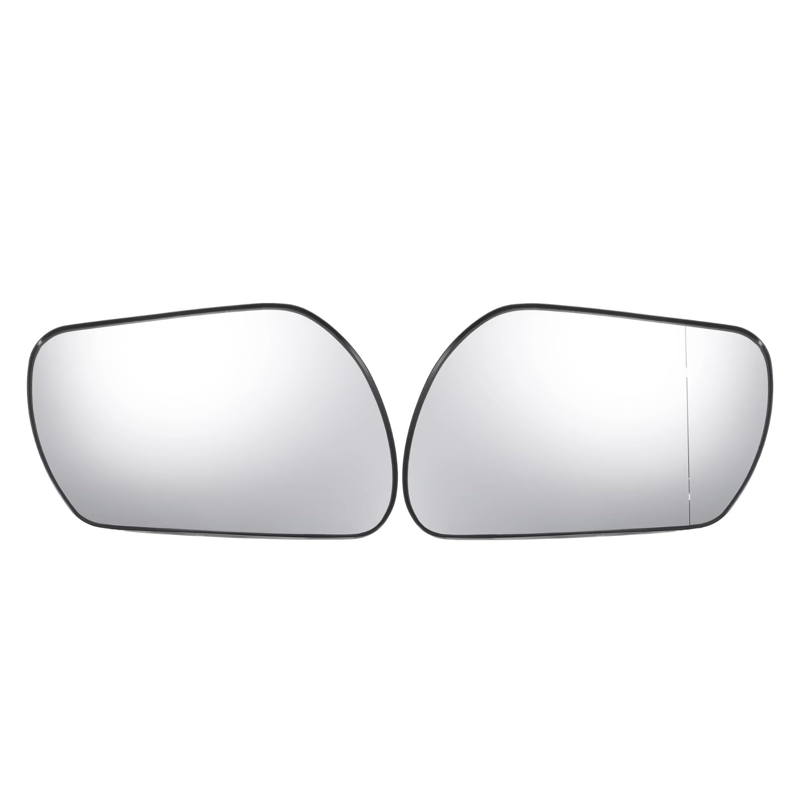 Außenspiegelglas Kompatibel Mit Mazda 3 2004 2005 2006 2007 2008 2009 Für 6 2006 2007 2008 Auto Links Rechts Rückspiegelglas Mit Trägerplatte Nicht Beheizt BN8B691G1(1 Pair) von MKKDYC