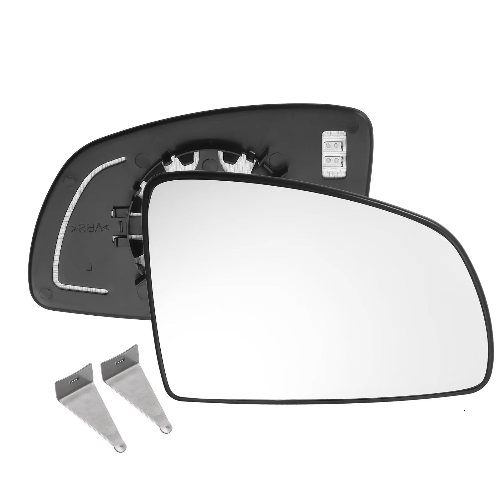 Außenspiegelglas Kompatibel Mit Opel Für Meriva A 2002–2010 OEM: 6428779 6428720 Linke Rechte Seite Beheiztes Rückspiegelglas Mit Trägerplatte Außenteile(Right) von MKKDYC
