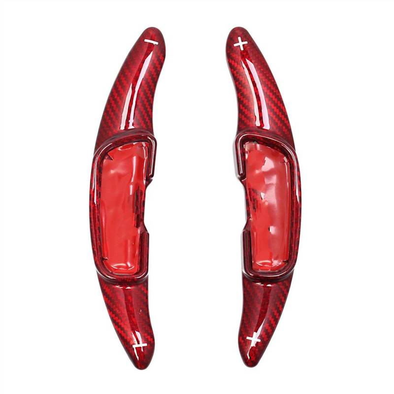 Automatik Schaltwippen Kompatibel Mit Mazda 3 6 CX-3 CX4 CX-5 2016 2017 2018 Carbon Fiber Paddle Paddle Shift Lenkradschalthebelverlängerung(Red) von MKKDYC