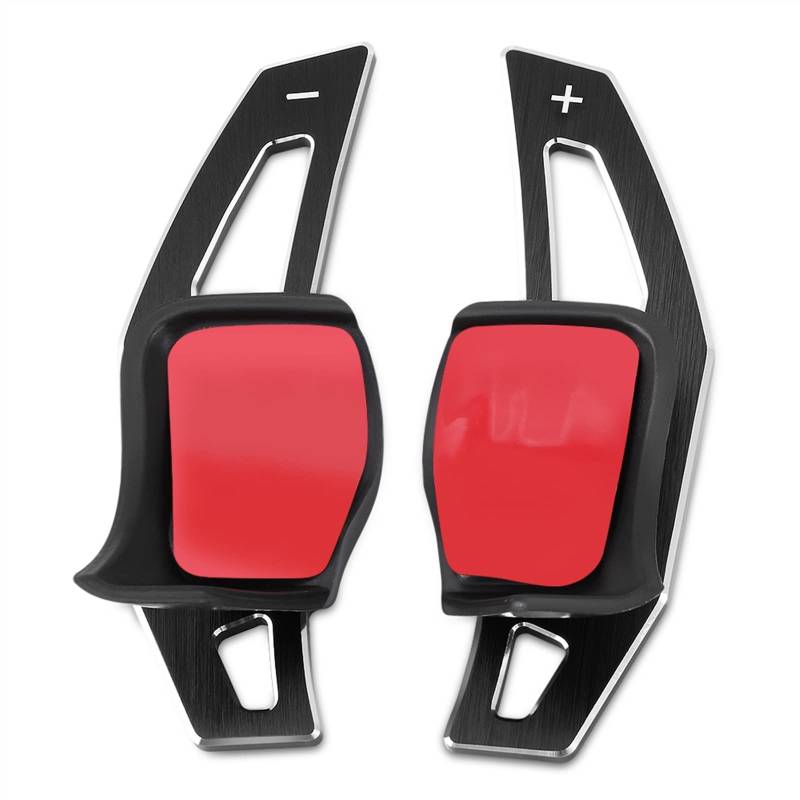 Automatik Schaltwippen Kompatibel Mit VW Für Golf 5 MK5 V R32 GTX GTI GT-TSI Auto Lenkrad Paddle Extension Shift Shifter Extensions Autoteile(Black) von MKKDYC