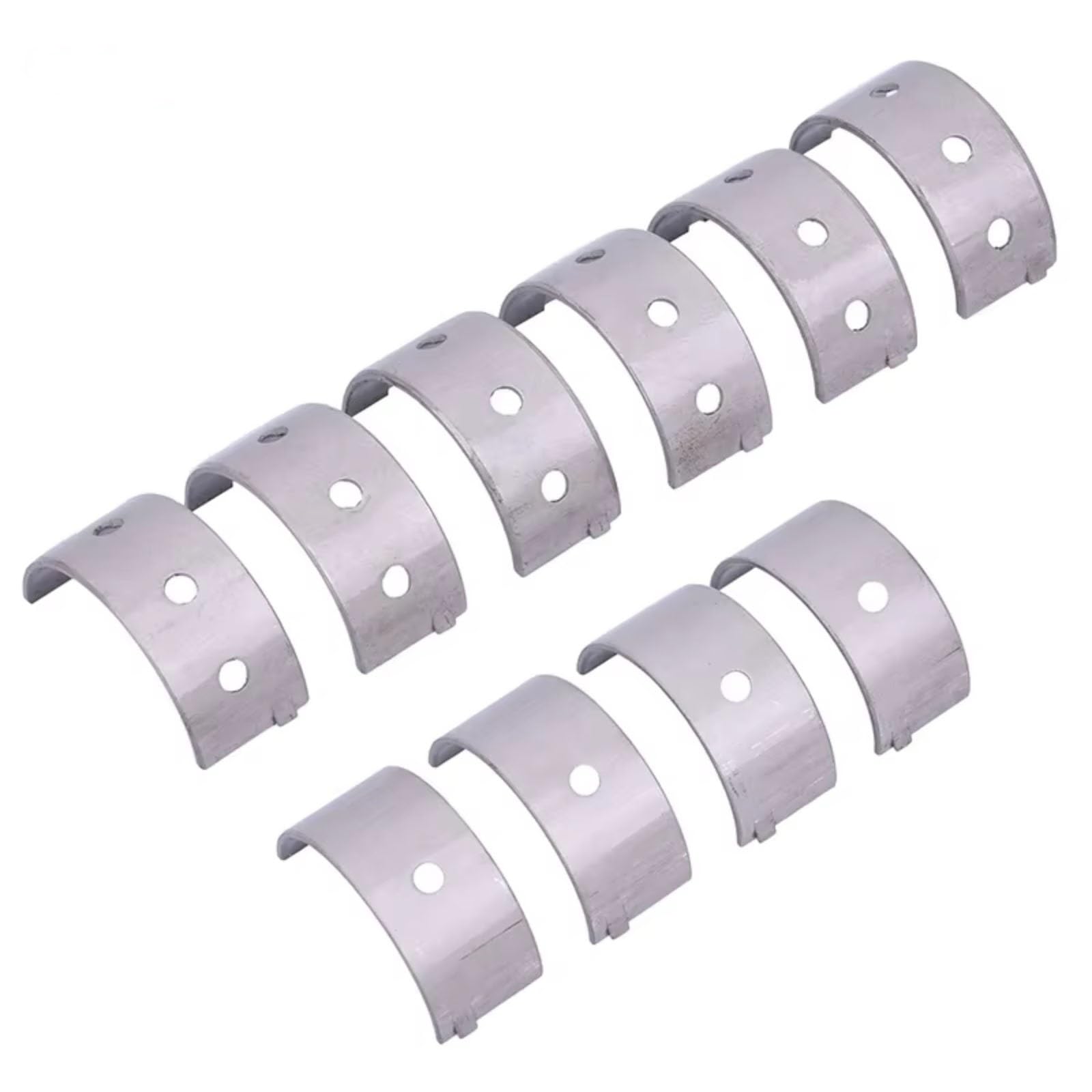 Kurbelwellen Hauptlager Kompatibel Mit Für Z750 ABS 2007 2008 2009 2010 2011 2012 Motorradmotor-Anschlusspleuel-Kurbelwellen-Fliesenlagersatz(10pc for STD Crankshaft) von MKKDYC