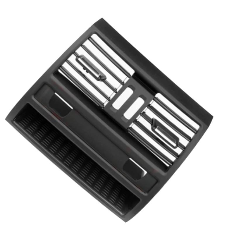 Lüftungsdüse Klimaanlage Kompatibel Mit 5 Series Für F10 F11 F18 535i GT 535d Für XDrive 2010–2016 Auto Entlüftungsgitter Mitte Hinten Auto Armaturenbrett AC Entlüftungsgitter 64229172167(NO Chrome B) von MKKDYC
