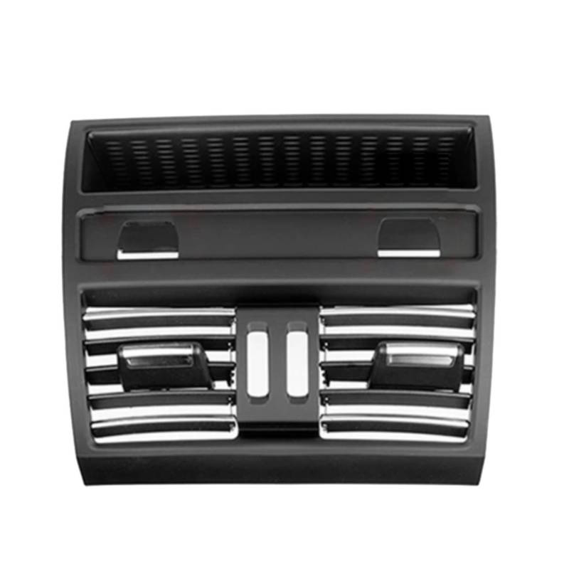 Lüftungsdüse Klimaanlage Kompatibel Mit 5 Series Für F10 F18 535i GT 535d 2010 2011–2015 2016 Konsolengrill Armaturenbrett Lüftungsgitter Linkes Gitter Lüftungsgitter OEM:64229166136(With Chrome,Rear von MKKDYC