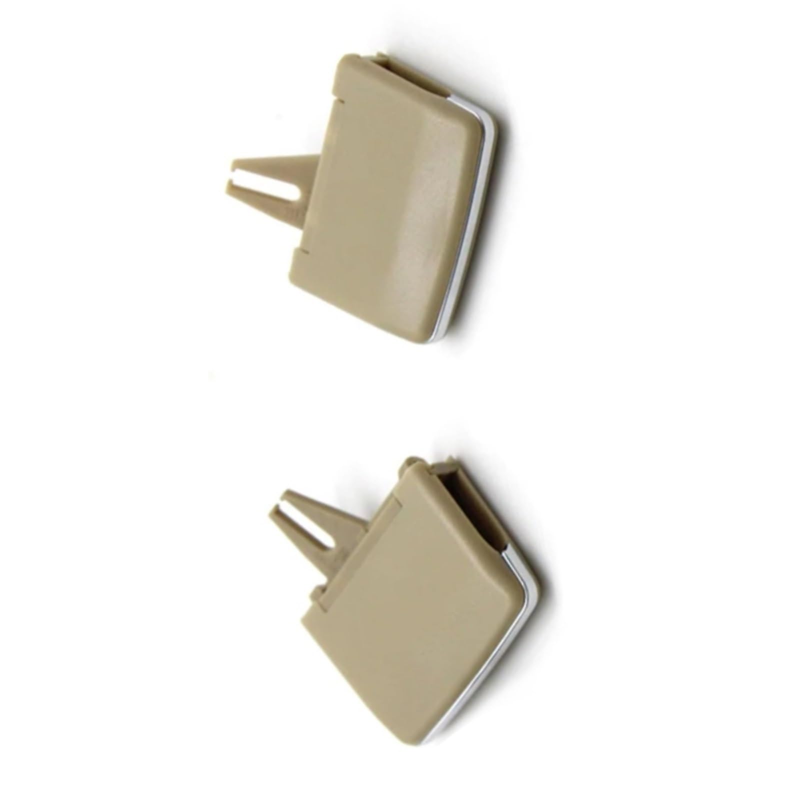 Lüftungsdüse Klimaanlage Kompatibel Mit Benz Für GLS Für W166 W292 2016 2017 2018 2019 Auto Hinten Mitte AC Air Vent Grille Clip Slider Reparatursatz OEM: 1668300554(Color1,2pcs) von MKKDYC