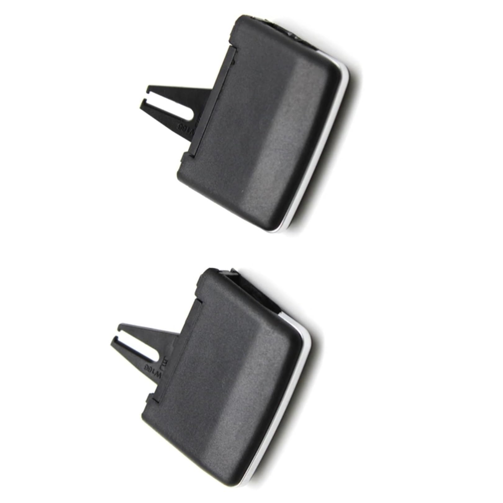 Lüftungsdüse Klimaanlage Kompatibel Mit Benz Für GLS Für W166 W292 2016 2017 2018 2019 Auto Hinten Mitte AC Air Vent Grille Clip Slider Reparatursatz OEM: 1668300554(Color2,2pcs) von MKKDYC