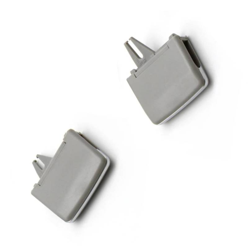 Lüftungsdüse Klimaanlage Kompatibel Mit Benz Für GLS Für W166 W292 2016 2017 2018 2019 Auto Hinten Mitte AC Air Vent Grille Clip Slider Reparatursatz OEM: 1668300554(Color3,2pcs) von MKKDYC