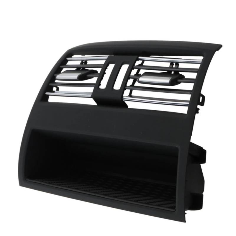 Lüftungsdüse Klimaanlage Kompatibel Mit Für F10 F11 F18 535i Für GT Für XDrive 2010 2012 2013 2014 2015 2016 Heckgrillkonsolen-Entlüftungsgitter OEM: 64229158312(with Chrome A) von MKKDYC