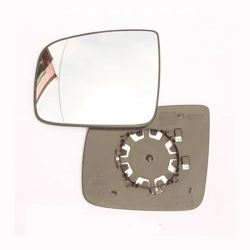 MKKDYC Außenspiegelglas Kompatibel Mit Benz Für Viano 2011–2015, Autozubehör, Rückspiegel, Glas, Reflektierende Linse Mit Heizung, OEM: A0028114133, A0028114233(1 Pair) von MKKDYC