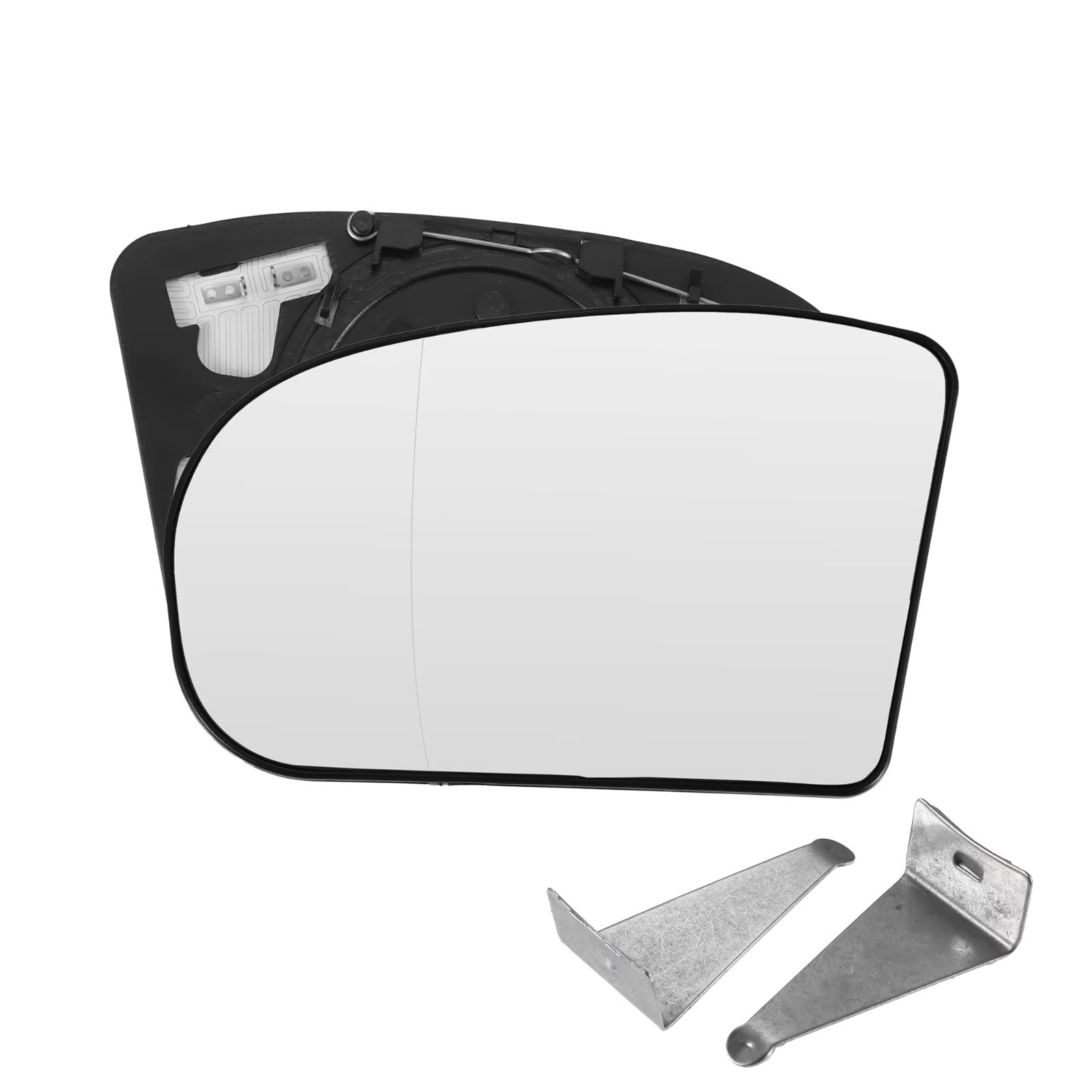 MKKDYC Außenspiegelglas Kompatibel Mit Benz Für W211 S211 2002–2006 E-Klasse. OEM: A2038100121. Beheiztes Spiegelglas Für Die Linke Und Rechte Seite des Autos Mit Trägerplatte(Left) von MKKDYC