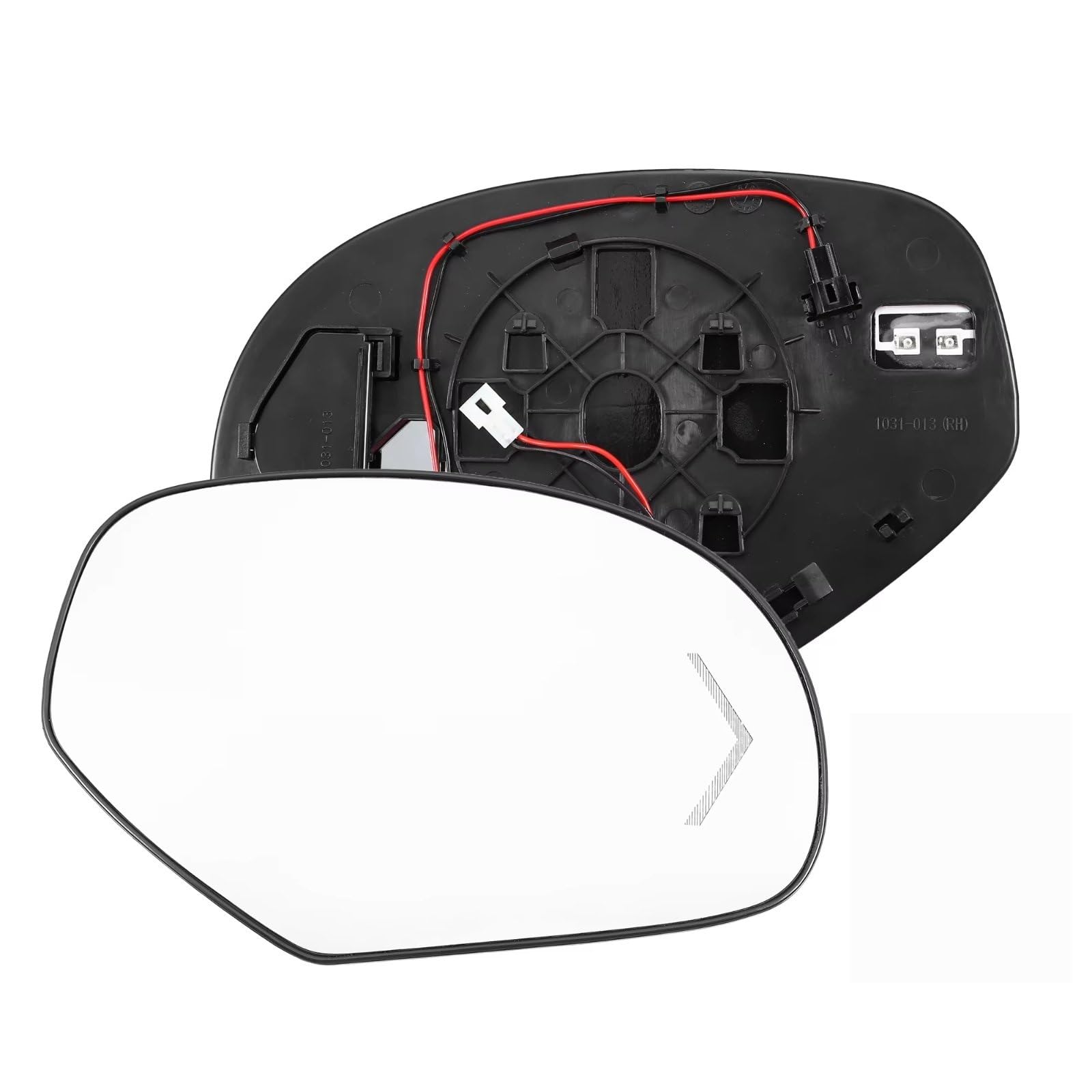 MKKDYC Außenspiegelglas Kompatibel Mit Chevrolet Für Silverado 2500 3500 2007–2014 HD 15933019 Auto Links Rechts Beheizter Rückspiegel Mit Trägerplatte(Right) von MKKDYC