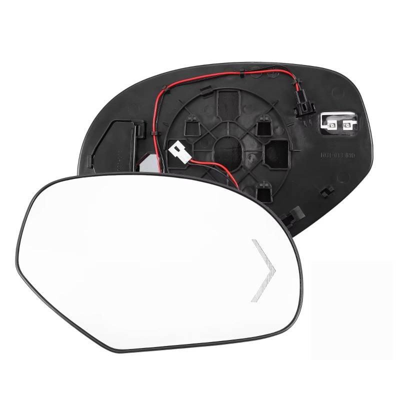 MKKDYC Außenspiegelglas Kompatibel Mit Chevrolet Für Silverado 2500 3500 2007–2014 HD 15933019 Auto Links Rechts Beheizter Rückspiegel Mit Trägerplatte(Right) von MKKDYC