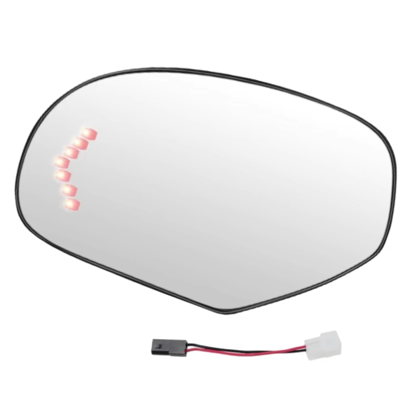 MKKDYC Außenspiegelglas Kompatibel Mit Chevrolet Für Suburban 1500 2500 2007–2013. Auto-Seitenspiegel-Glaslinse, Beheizte Rückspiegel-Glaslinse, OEM: GM1324138(Left) von MKKDYC