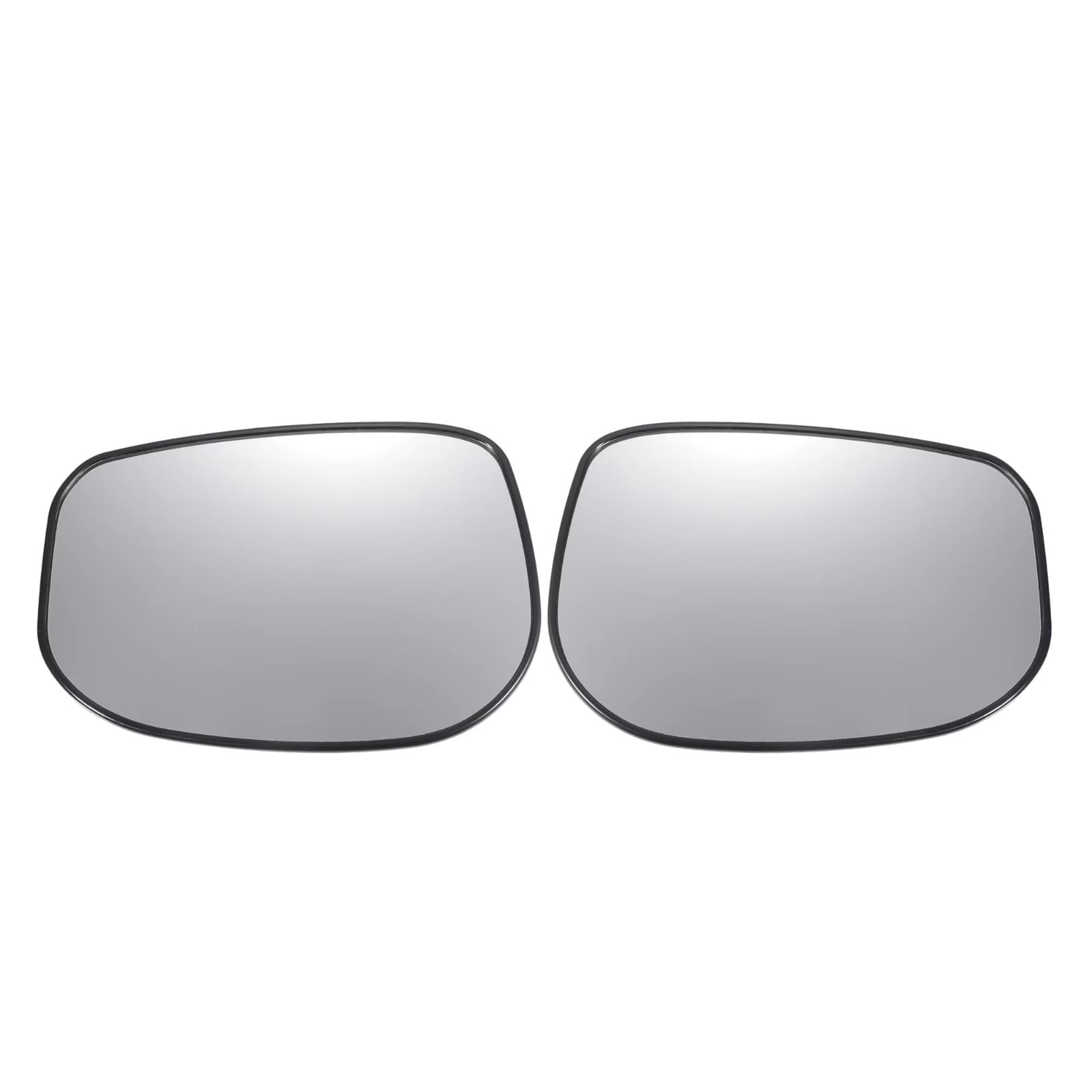 MKKDYC Außenspiegelglas Kompatibel Mit Jazz Für Fit 2009 2010 2011 2012 2013 Auto Links Rechts Rückspiegelglas Mit Trägerplatte Nicht Beheizt OEM: 76253TK6A01(1 Pair) von MKKDYC